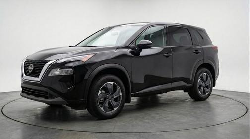 Super Black 2025 Nissan Rogue SV