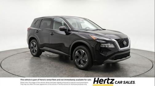 Super Black 2025 Nissan Rogue SV
