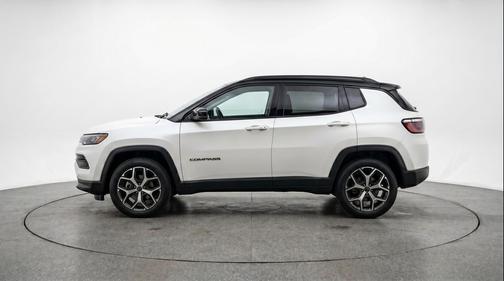 Bright White Clearcoat 2025 Jeep Compass Limited