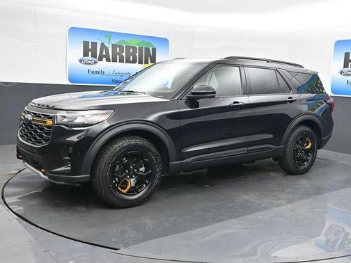 Agate Black Metallic 2026 Ford Explorer Tremor