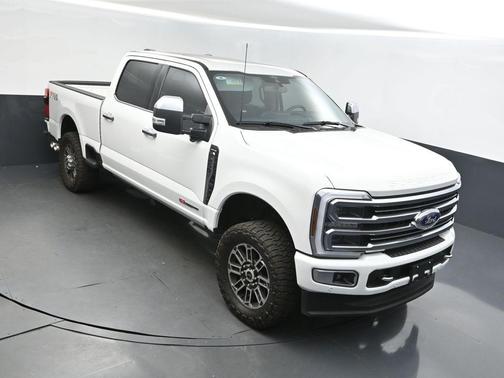 Star White Metallic Tri-Coat 2024 Ford F-250 Limited