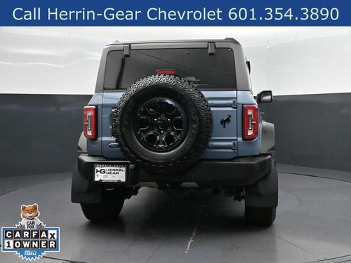 Azure Gray Metallic Tri-Coat 2023 Ford Bronco Wildtrak