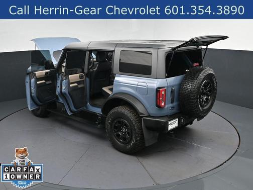 Azure Gray Metallic Tri-Coat 2023 Ford Bronco Wildtrak