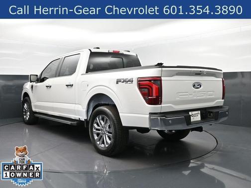 Star White Metallic Tri-Coat 2025 Ford F-150 Lariat