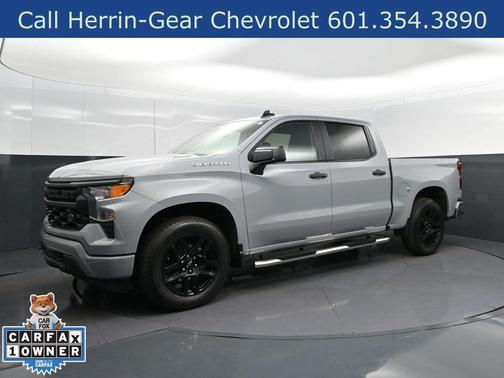 Slate Gray Metallic 2025 Chevrolet Silverado 1500 Custom