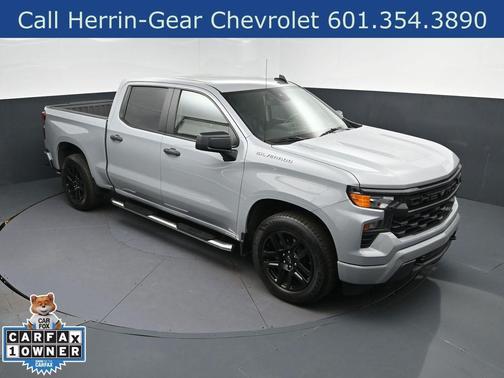Slate Gray Metallic 2025 Chevrolet Silverado 1500 Custom