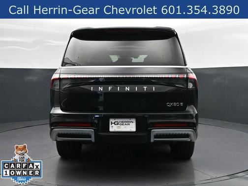 Mineral Black 2025 INFINITI QX80 SENSORY AWD