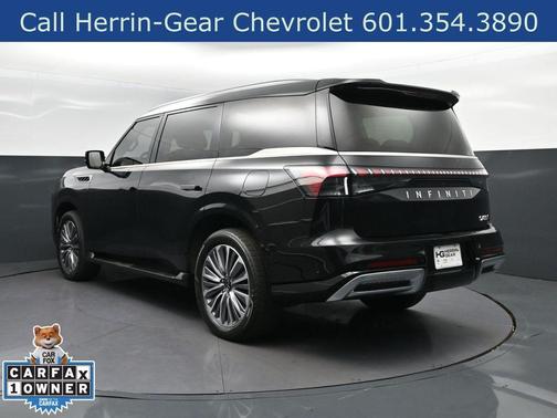 Mineral Black 2025 INFINITI QX80 SENSORY AWD