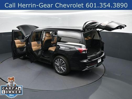 Mineral Black 2025 INFINITI QX80 SENSORY AWD