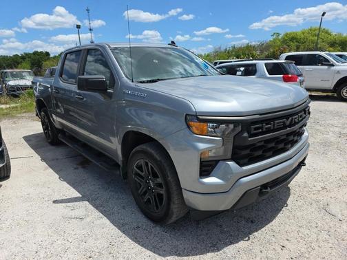 Sterling Gray Metallic 2023 Chevrolet Silverado 1500 Custom