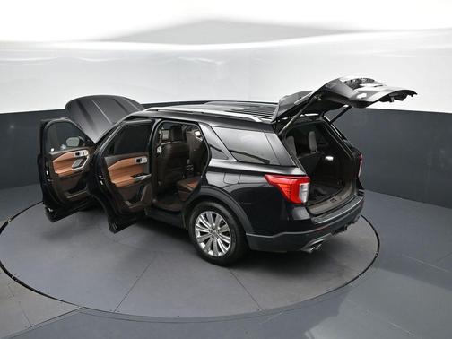 Agate Black Metallic 2023 Ford Explorer King Ranch