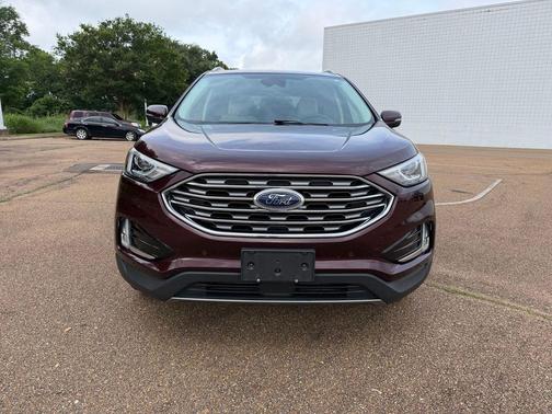 Burgundy Velvet Metallic Tinted Clearcoat 2020 Ford Edge Titanium
