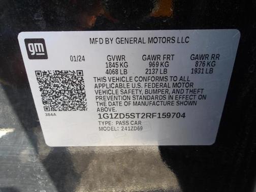 2024 Chevrolet Malibu FWD 1LT