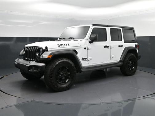 Bright White Clearcoat 2021 Jeep Wrangler Willys