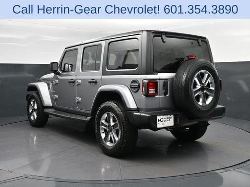 Billet Silver Metallic Clearcoat 2021 Jeep Wrangler Unlimited Sahara