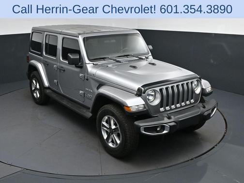 Billet Silver Metallic Clearcoat 2021 Jeep Wrangler Unlimited Sahara