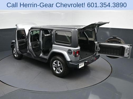 Billet Silver Metallic Clearcoat 2021 Jeep Wrangler Unlimited Sahara