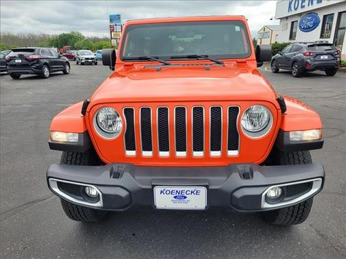 Orange 2023 Jeep Wrangler SAHARA