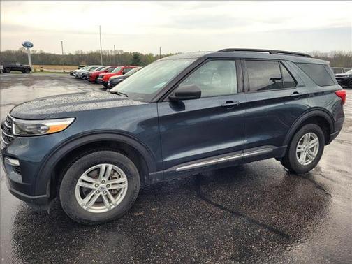 STONE BLUE METALLIC 2024 Ford Explorer XLT