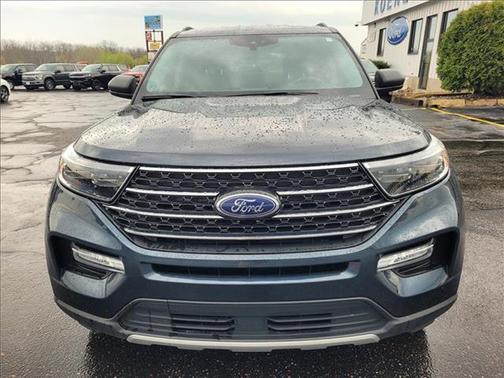 STONE BLUE METALLIC 2024 Ford Explorer XLT