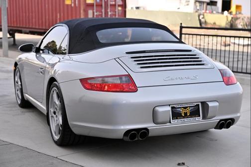 Arctic Silver Metallic 2005 Porsche 911 911 Carrera Cabriolet
