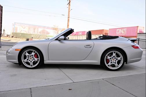 Arctic Silver Metallic 2005 Porsche 911 911 Carrera Cabriolet
