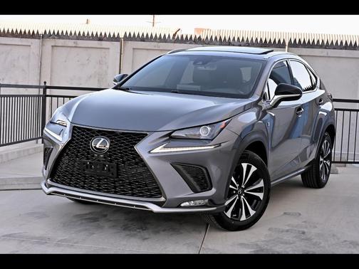 Nebula Gray Pearl 2021 Lexus NX 300 F Sport
