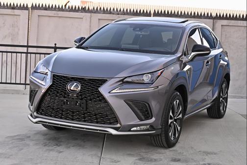 Nebula Gray Pearl 2021 Lexus NX 300 F Sport