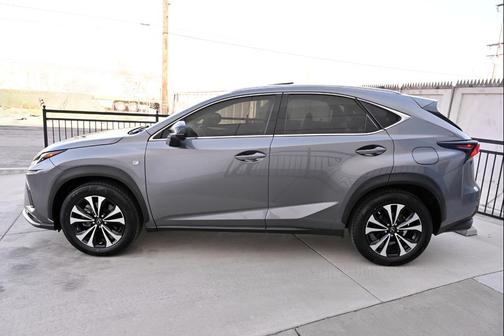 Nebula Gray Pearl 2021 Lexus NX 300 F Sport