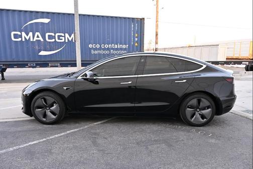 Black 2019 Tesla Model 3 Long Range