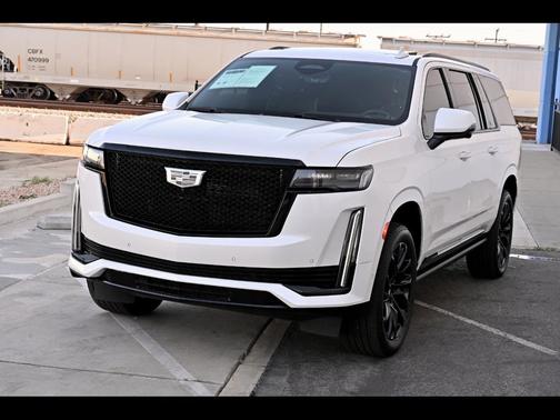Crystal White Pearl 2021 Cadillac Escalade ESV Sport