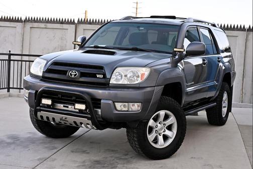 Galactic Gray Mica 2003 Toyota 4Runner Sport V8