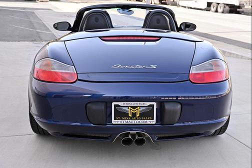 Lapis Blue Metallic 2003 Porsche Boxster S