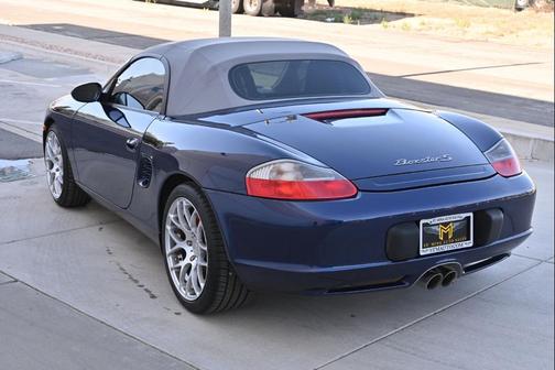 Lapis Blue Metallic 2003 Porsche Boxster S