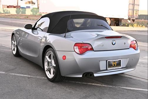 Silver Gray Metallic 2006 BMW Z4 3.0si Roadster
