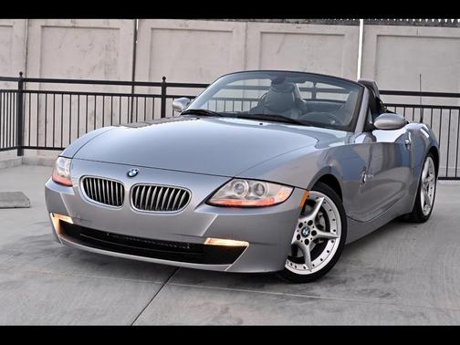 Silver Gray Metallic 2006 BMW Z4 3.0si Roadster