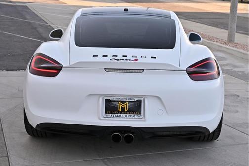 Satin White Pearl 2014 Porsche Cayman S