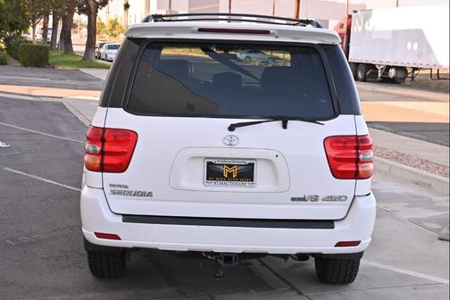 Natural White 2002 Toyota Sequoia Limited