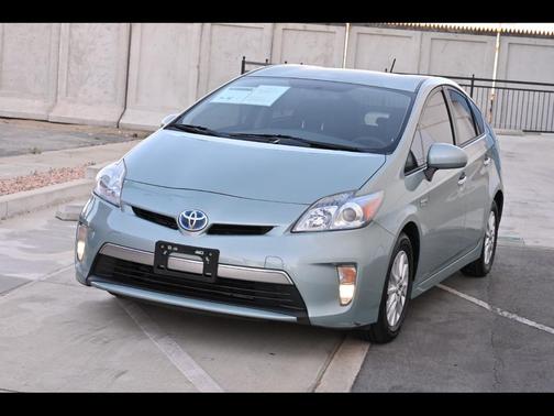 Sea Glass Green Pearl 2014 Toyota Prius Plug-in Base