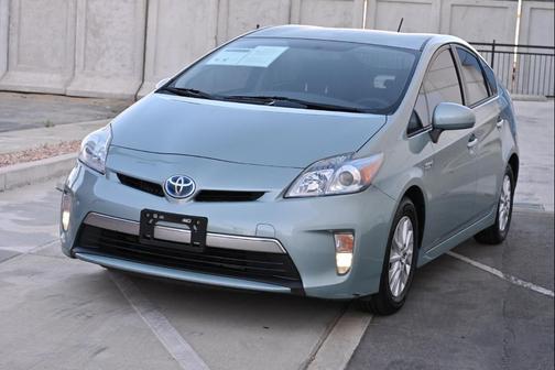 Sea Glass Green Pearl 2014 Toyota Prius Plug-in Base