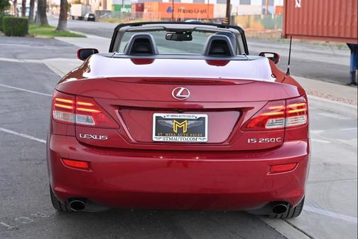 Matador Red Mica 2010 Lexus IS 250C Base