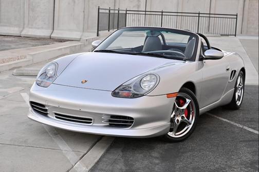 Arctic Silver Metallic 2004 Porsche Boxster S