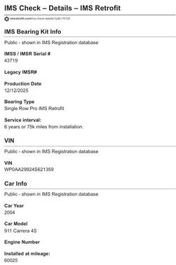 2004 Porsche 911 Carrera