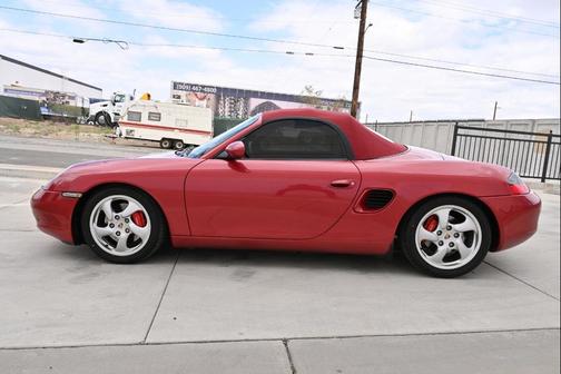 Orient Red Metallic 2002 Porsche Boxster S