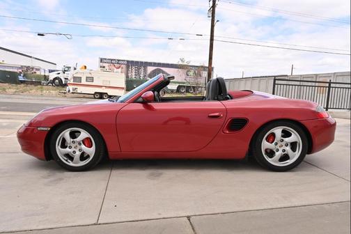 Orient Red Metallic 2002 Porsche Boxster S