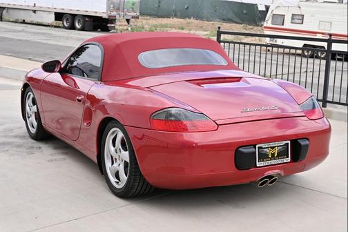Orient Red Metallic 2002 Porsche Boxster S