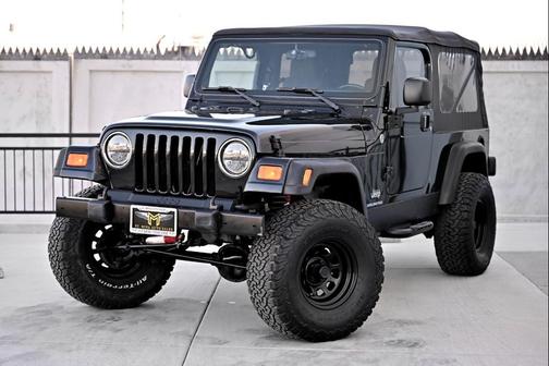 Black 2005 Jeep Wrangler Unlimited
