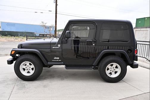 Black 2005 Jeep Wrangler Sport