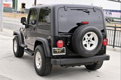 Black 2005 Jeep Wrangler Sport