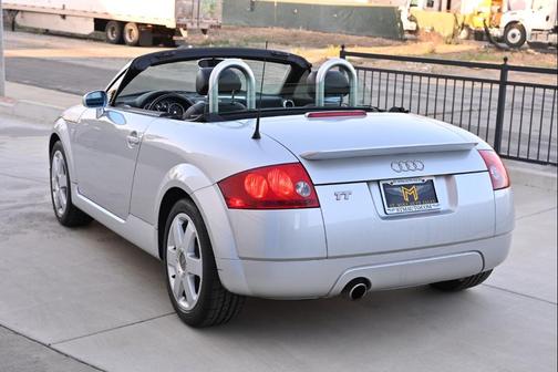 Silver 2001 Audi TT Roadster